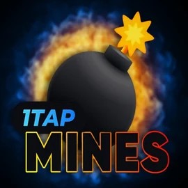 1Tap Mines game by Turbo Games – logo hosted on O'Reels Casino UK