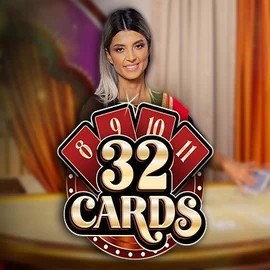 32 Cards casino game by Ezugi – featured logo at O'Reels Casino UK