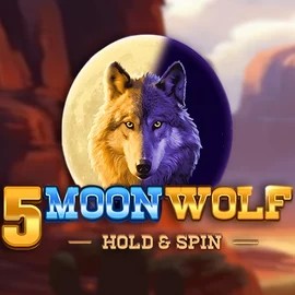 5 Moon Wolf logo – Slots by Apparat Gaming at O'Reels Casino UK
