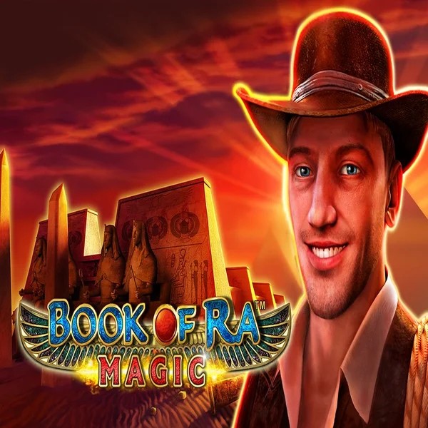 Book of Ra Magic game by Greentube – logo hosted on O'Reels Casino UK