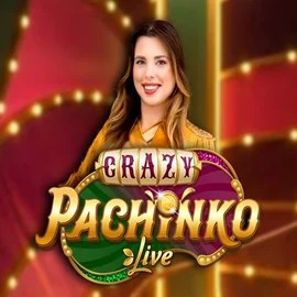 Crazy Pachinko online game logo by Evolution on reelsson.com