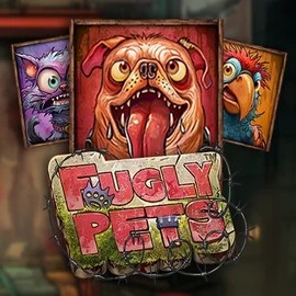 Official Slots logo: Fugly Pets by Stakelogic at O'Reels Casino UK