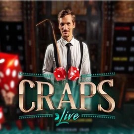 Live Craps logo by Evolution at O'Reels Casino UK