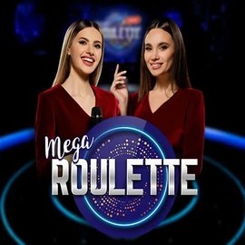 Live Casino logo of Mega Roulette from Pragmatic Play at O'Reels Casino UK