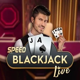 Speed Blackjack logo – Live Casino by Pragmatic Play at O'Reels Casino UK